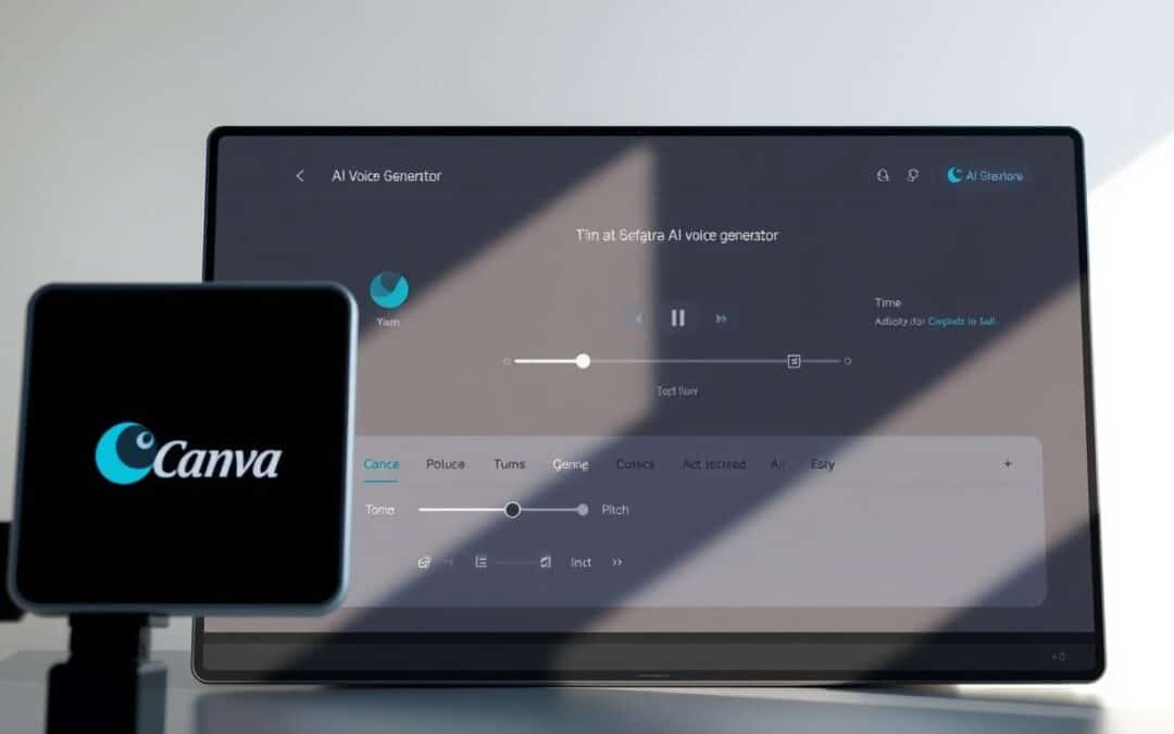 Generator głosu AI w Canva: Jak korzystać z nowej funkcji